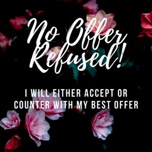 Like an item? It can be yours if the offer is made 🌸